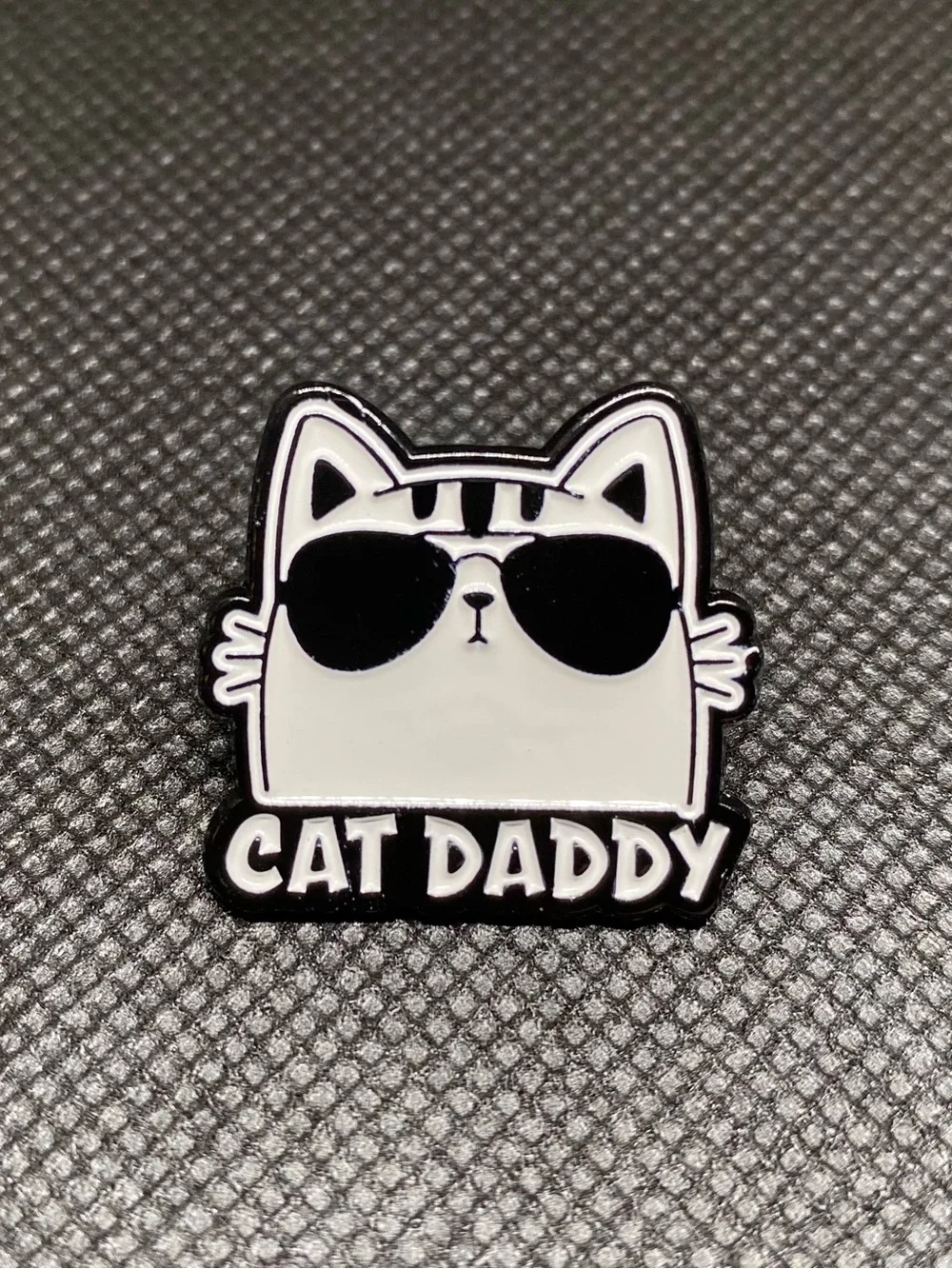 Proud Cat Dad Enamel Pin – Show Your Kitty Some Extra Love